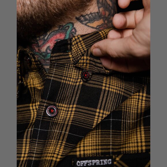 DIXXON FLANNEL x THE OFFSPRING Collab - SMASH Flannel Shirt - Men's 2XL - Picture 11 of 11